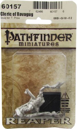 Pathfinder Cleric of Rovagug miniature Reaper RPR60157 Pathfinder Miniatures Reaper Pathfinder Cleric of Rovagug miniature Reaper RPR60157 Pathfinder Miniatures Reaper