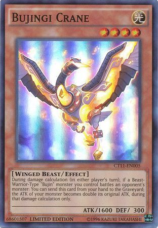 Bujingi Crane CT11 EN005 Super Rare Bujingi Crane CT11 EN005 Super Rare