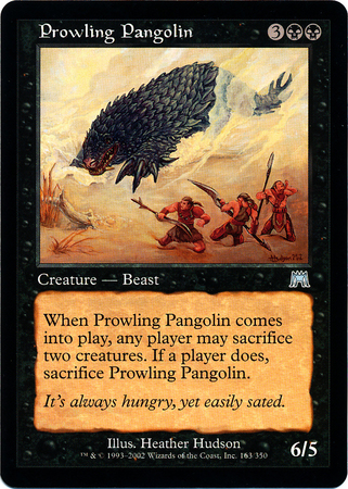 Prowling Pangolin Onslaught Singles Prowling Pangolin Onslaught Singles