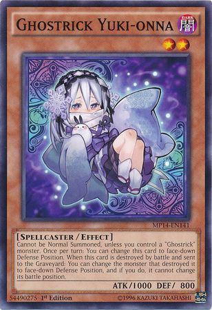 Ghostrick Witch Yugioh Card Common MP14-EN140