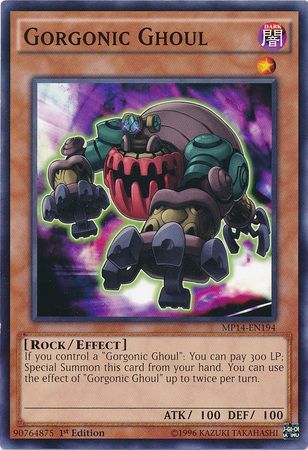 Gorgonic Ghoul MP14 EN194 Common 1st Edition Yu Gi Oh 2014 Mega Tins Singles Gorgonic Ghoul MP14 EN194 Common 1st Edition Yu Gi Oh 2014 Mega Tins Singles