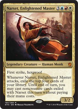 Narset Enlightened Master 190 269 Khans of Tarkir Singles Narset Enlightened Master 190 269 Khans of Tarkir Singles