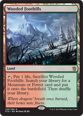Wooded Foothills 249 269 Khans of Tarkir Singles Wooded Foothills 249 269 Khans of Tarkir Singles
