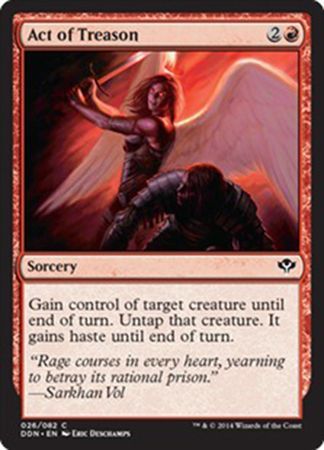 Act of Treason 26 82 Duel Decks Speed vs Cunning Singles Act of Treason 26 82 Duel Decks Speed vs Cunning Singles