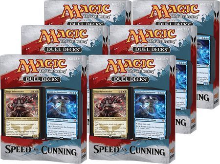 Speed vs Cunning Duel Deck Box of 6 Decks MTG Magic The Gathering Sealed Product Speed vs Cunning Duel Deck Box of 6 Decks MTG Magic The Gathering Sealed Product