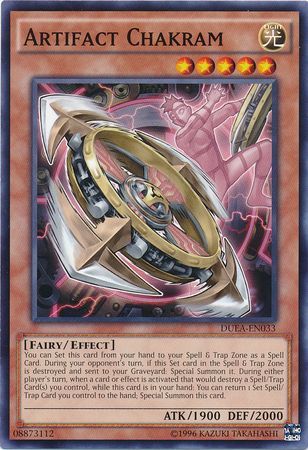 Artifact Chakram DUEA EN033 Common Unlimited Duelist Alliance Unlimited Singles Artifact Chakram DUEA EN033 Common Unlimited Duelist Alliance Unlimited Singles