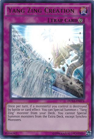 Yang Zing Creation DUEA EN074 Ultra Rare Unlimited Duelist Alliance Unlimited Singles Yang Zing Creation DUEA EN074 Ultra Rare Unlimited Duelist Alliance Unlimited Singles