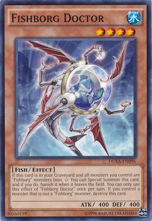 Fishborg Doctor DUEA EN096 Common Unlimited Duelist Alliance Unlimited Singles Fishborg Doctor DUEA EN096 Common Unlimited Duelist Alliance Unlimited Singles