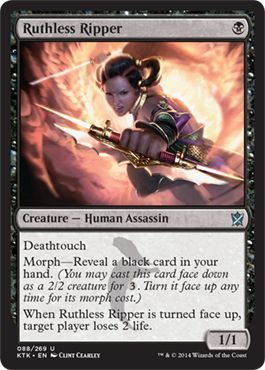 Ruthless Ripper 088 269 Khans of Tarkir Singles Ruthless Ripper 088 269 Khans of Tarkir Singles