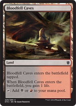 Bloodfell Caves 229 269 Khans of Tarkir Singles Bloodfell Caves 229 269 Khans of Tarkir Singles