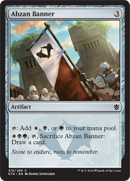 Abzan Banner 215 269 Khans of Tarkir Singles Abzan Banner 215 269 Khans of Tarkir Singles