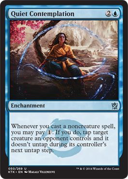 Quiet Contemplation 050 269 Khans of Tarkir Singles Quiet Contemplation 050 269 Khans of Tarkir Singles