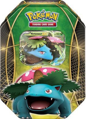 Pokemon 2014 EX Power Trio Tin Venusaur high quality EX New/Sealed