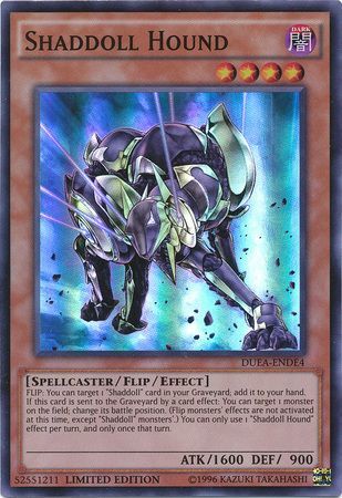 Shaddoll Hound DUEA ENDE4 Super Rare Limited Edition Duelist Alliance DUEA Shaddoll Hound DUEA ENDE4 Super Rare Limited Edition Duelist Alliance DUEA