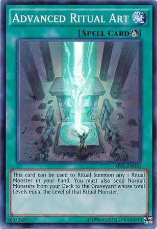Advanced Ritual Art AP05 EN010 Super Rare Astral Pack 5 AP05 Advanced Ritual Art AP05 EN010 Super Rare Astral Pack 5 AP05