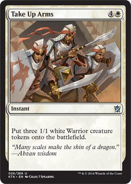 Take Up Arms 026 269 Khans of Tarkir Singles Take Up Arms 026 269 Khans of Tarkir Singles