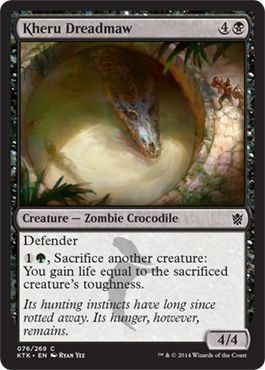 Kheru Dreadmaw 076 269 Khans of Tarkir Singles Kheru Dreadmaw 076 269 Khans of Tarkir Singles