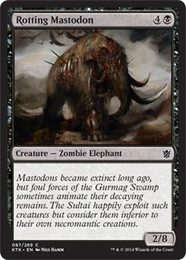 Rotting Mastodon 087 269 Khans of Tarkir Singles Rotting Mastodon 087 269 Khans of Tarkir Singles