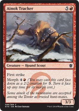 Ainok Tracker 96 269 Khans of Tarkir Singles Ainok Tracker 96 269 Khans of Tarkir Singles