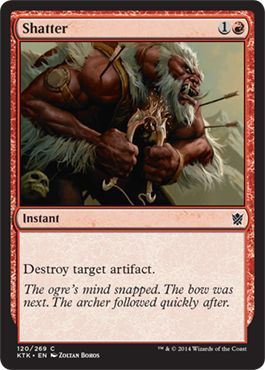 Shatter 120 269 Khans of Tarkir Singles Shatter 120 269 Khans of Tarkir Singles