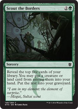 Scout the Borders 148 269 Khans of Tarkir Singles Scout the Borders 148 269 Khans of Tarkir Singles