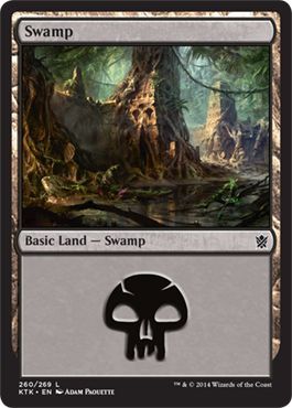 Swamp 260 269 Khans of Tarkir Singles Swamp 260 269 Khans of Tarkir Singles