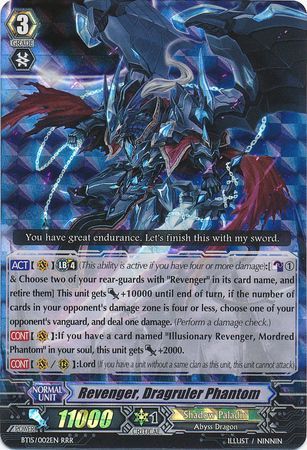 Revenger Dragruler Phantom BT15 002EN Triple Rare RRR Revenger Dragruler Phantom BT15 002EN Triple Rare RRR