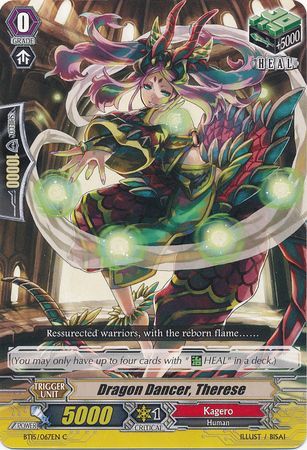 Dragon Dancer Therese BT15 067EN Common C Vol 15 Infinite Rebirth Singles Dragon Dancer Therese BT15 067EN Common C Vol 15 Infinite Rebirth Singles