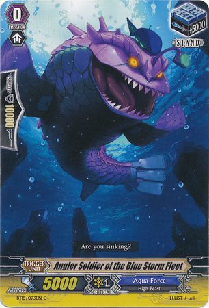Angler Soldier of the Blue Strom Fleet BT15 093EN Common C Vol 15 Infinite Rebirth Singles Angler Soldier of the Blue Strom Fleet BT15 093EN Common C Vol 15 Infinite Rebirth Singles