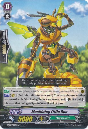 Machining Little Bee BT15 099EN Common C Vol 15 Infinite Rebirth Singles Machining Little Bee BT15 099EN Common C Vol 15 Infinite Rebirth Singles