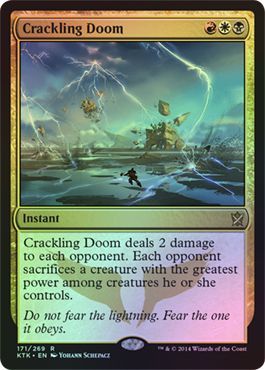 Crackling Doom Foil 171 269 Crackling Doom Foil 171 269