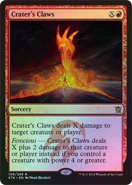 Crater s Claws Foil 106 269 Crater s Claws Foil 106 269