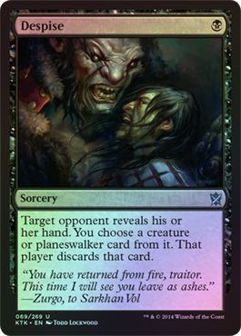 Despise Foil 069 269 Khans of Tarkir Foil Singles Despise Foil 069 269 Khans of Tarkir Foil Singles