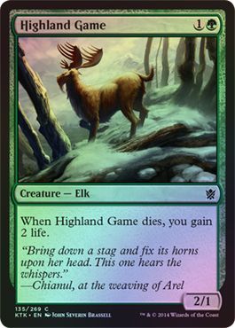 Highland Game Foil 135 269 Khans of Tarkir Foil Singles Highland Game Foil 135 269 Khans of Tarkir Foil Singles