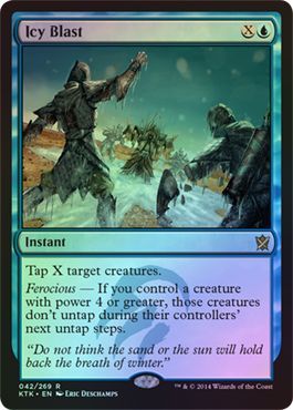 Icy Blast Foil 042 269 Khans of Tarkir Foil Singles Icy Blast Foil 042 269 Khans of Tarkir Foil Singles