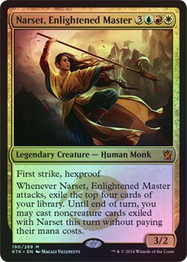 Narset Enlightened Master Foil 190 269 Khans of Tarkir Foil Singles Narset Enlightened Master Foil 190 269 Khans of Tarkir Foil Singles