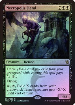 Necropolis Fiend Foil 082 269 Necropolis Fiend Foil 082 269