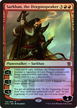 Sarkhan the Dragonspeaker Foil 119 269 Sarkhan the Dragonspeaker Foil 119 269