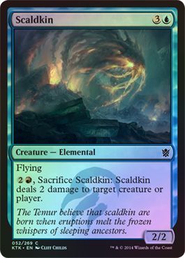 Scaldkin Foil 052 269 Khans of Tarkir Foil Singles Scaldkin Foil 052 269 Khans of Tarkir Foil Singles