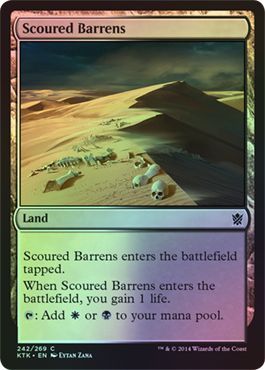 Scoured Barrens Foil 242 269 Scoured Barrens Foil 242 269