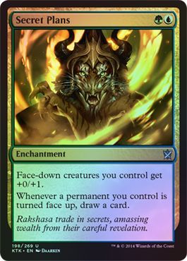 Secret Plans Foil 198 269 Khans of Tarkir Foil Singles Secret Plans Foil 198 269 Khans of Tarkir Foil Singles