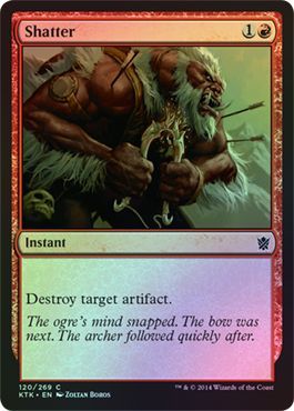 Shatter Foil 120 269 Khans of Tarkir Foil Singles Shatter Foil 120 269 Khans of Tarkir Foil Singles
