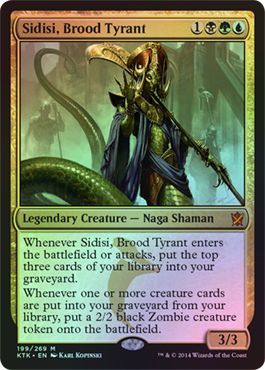 Sidisi Brood Tyrant Foil 199 269 Sidisi Brood Tyrant Foil 199 269