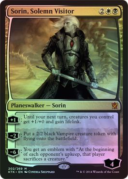 Sorin Solemn Visitor Foil 202 269 Khans of Tarkir Foil Singles Sorin Solemn Visitor Foil 202 269 Khans of Tarkir Foil Singles