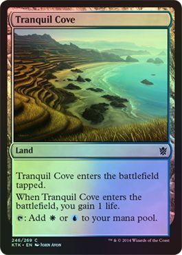 Tranquil Cove Foil 246 269 Khans of Tarkir Foil Singles Tranquil Cove Foil 246 269 Khans of Tarkir Foil Singles