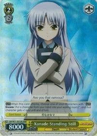 Kanade Standing Still AB W31 E010R Triple Rare RRR Weiss Schwarz Angel Beats Re Edit Booster Set Kanade Standing Still AB W31 E010R Triple Rare RRR Weiss Schwarz Angel Beats Re Edit Booster Set
