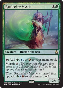 Rattleclaw Mystic KTK Buy A Box Foil Rattleclaw Mystic KTK Buy A Box Foil