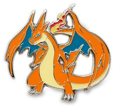 Mega Charizard X Pin, Pins and Badges