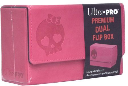 Ultra Pro Premium Dual Flip Box Galaxy Pink w/ Magnetic Closure NIB Sealed 