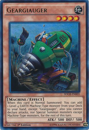 Geargiauger SDGR EN003 Ultra Rare 1st Edition Structure Deck Geargia Rampage SDGR 1st Edition Singles Geargiauger SDGR EN003 Ultra Rare 1st Edition Structure Deck Geargia Rampage SDGR 1st Edition Singles
